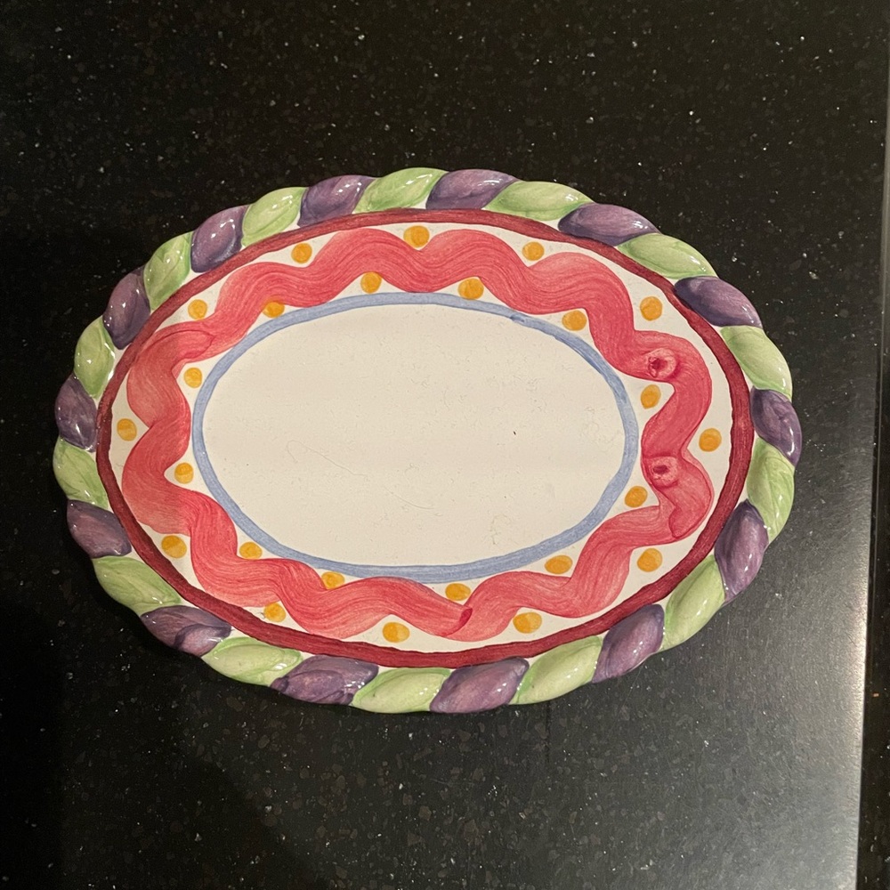 Mackenzie-Childs multi purpose Piccadilly dish